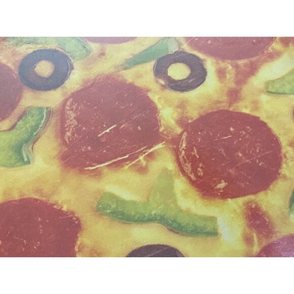 Supreme Housewares UPware 5-Piece 9" Melamine Pizza Plates Pepperoni BPA Free - Picture 4 of 4